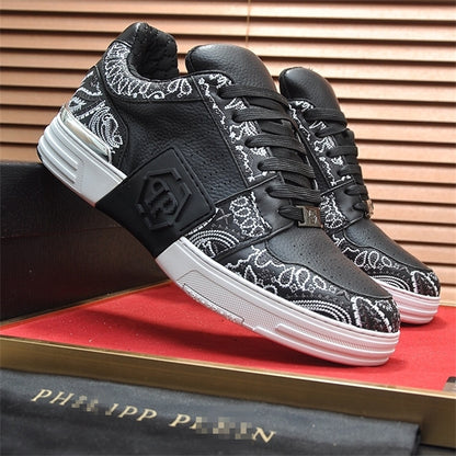 PP New Men's high-top leather Sneakers