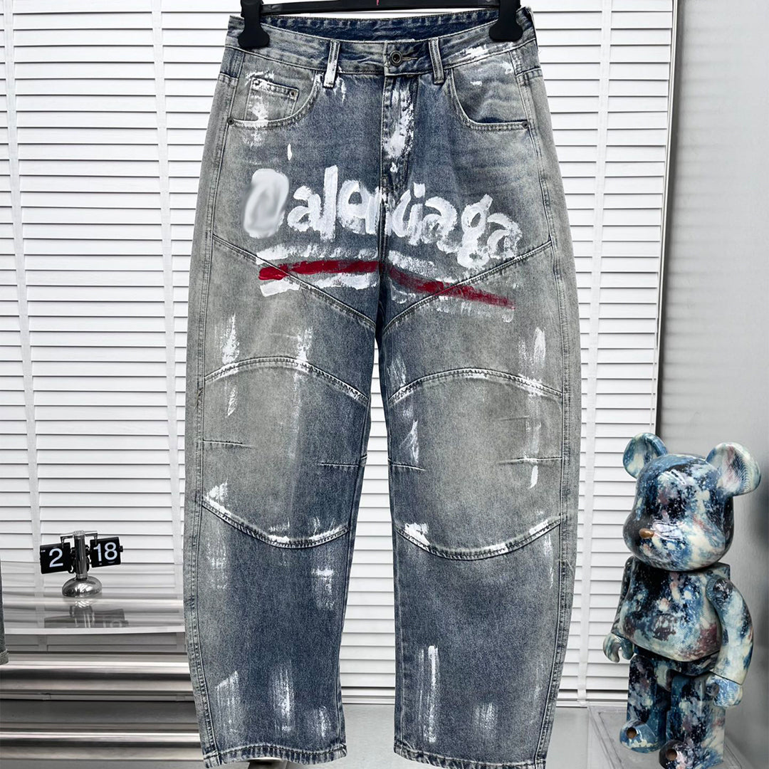 2025SS Graffiti Man Jeans
