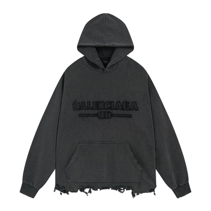 2025SS Distressed Couples Hoodie