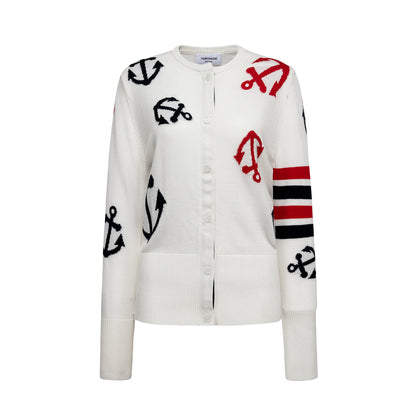 MR.TOM  Women Anchor print Sweaters