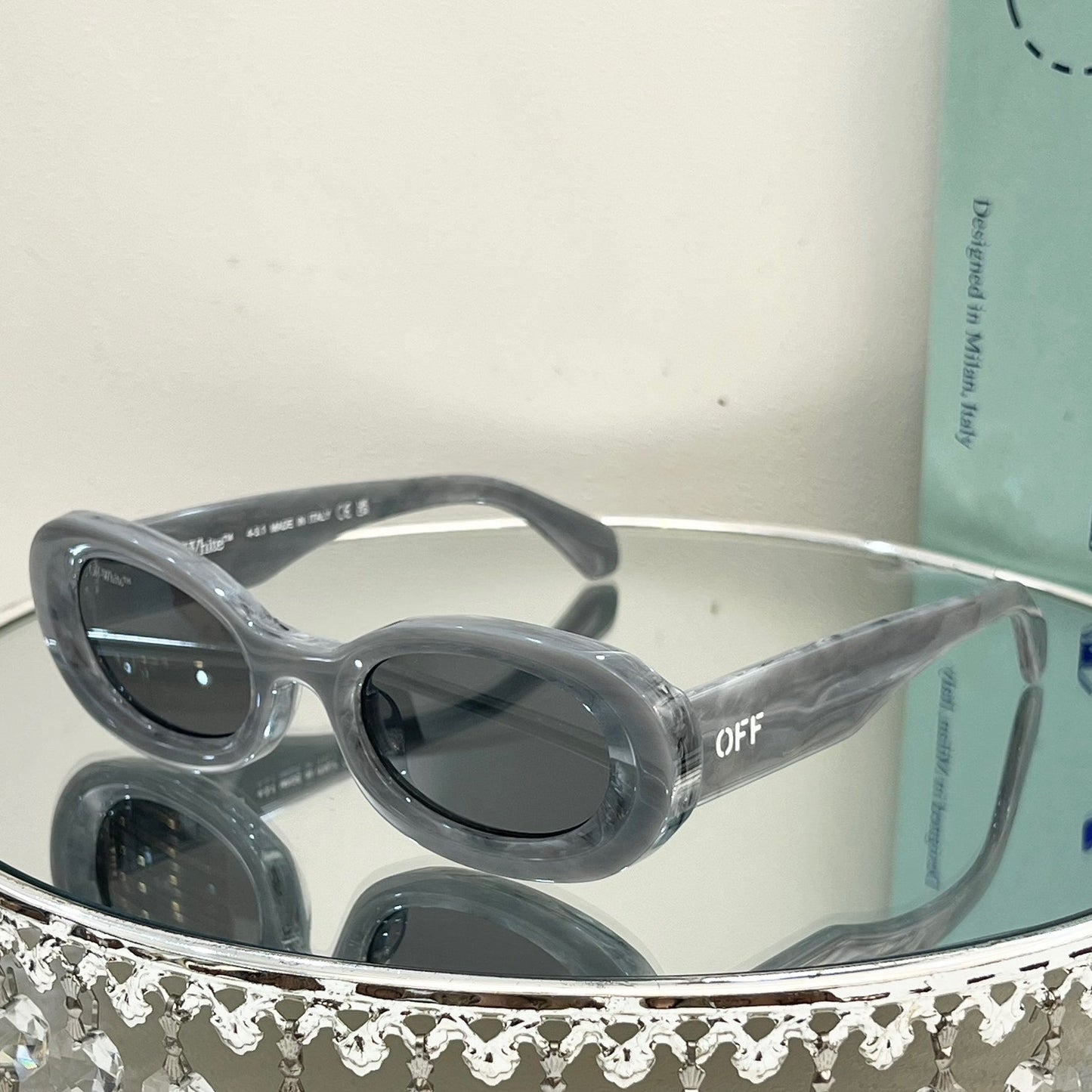 Off-White Arrow logo sunglasses#087