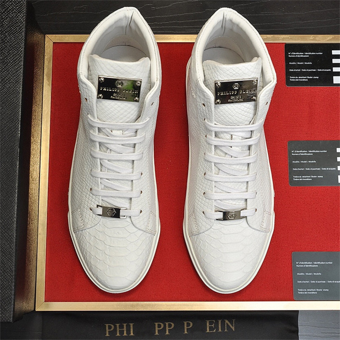 SOLA-Phillipp Novaj Viraj altsupraj ledaj Sneakers 