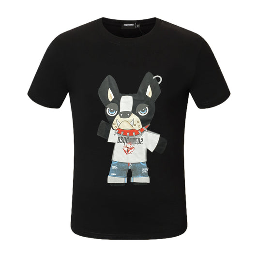 DSQ2 Cartoon Dog T-shirt
