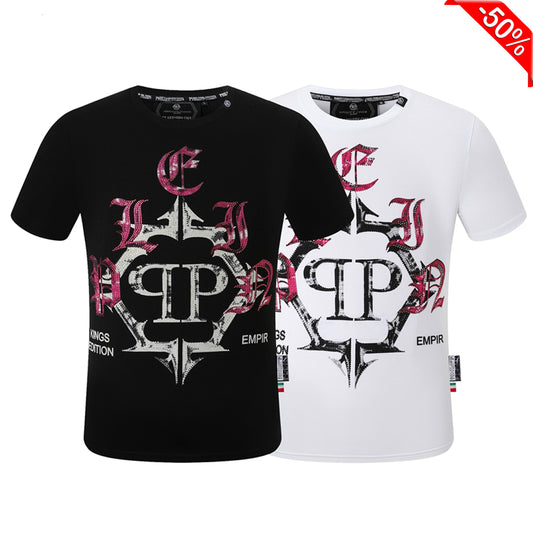 SOLA-PP New Letter Diamond Man T-shirt