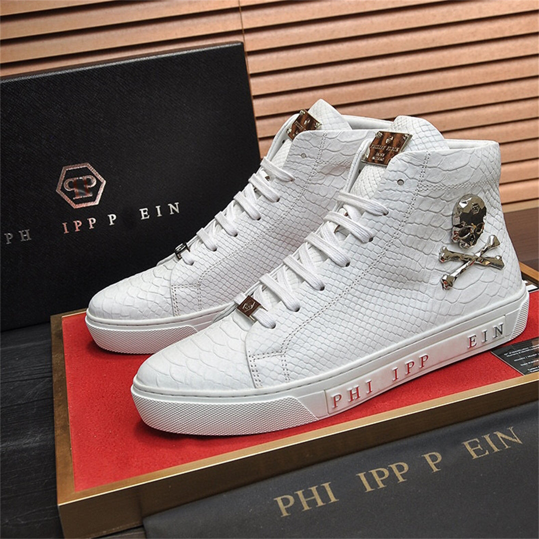 SOLA-Phillipp Novaj Viraj altsupraj ledaj Sneakers 