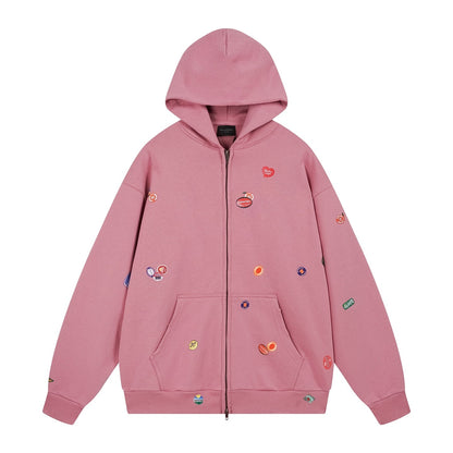 2025SS Crew Neck Loose Fit Hoodie