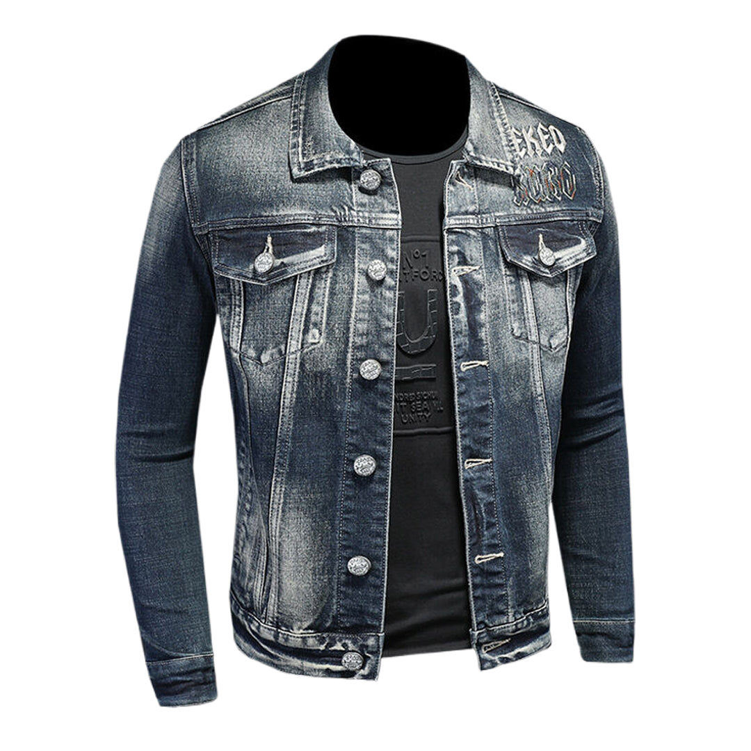 SOLA-DSQ2 Men's Loose Denim Jacket