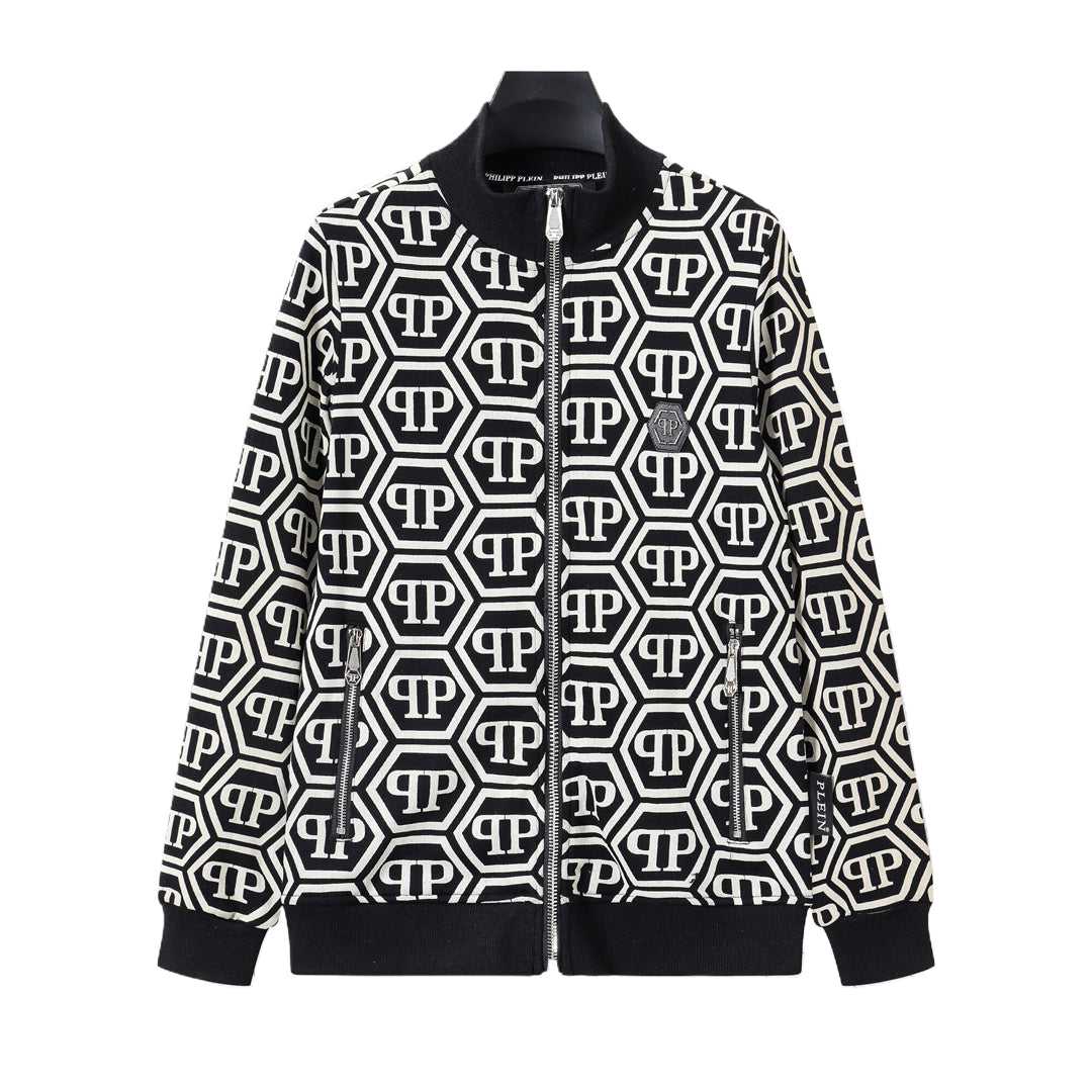 PIEIN 2025SS Sports Black Hoodie