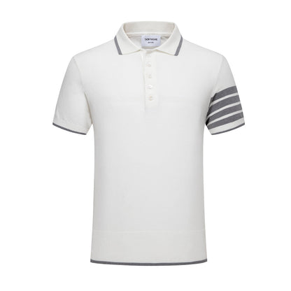 MR.TOM Contrast stripes POLO Shirt