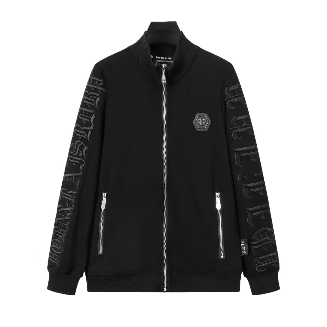 PIEIN 2025SS Unisex Black Hoodie