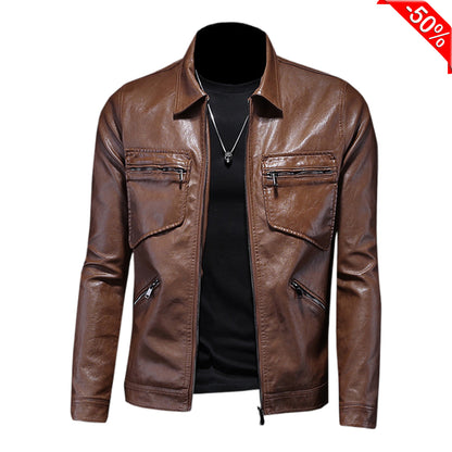 SOLA-DSQ2 New Man Leather jacket