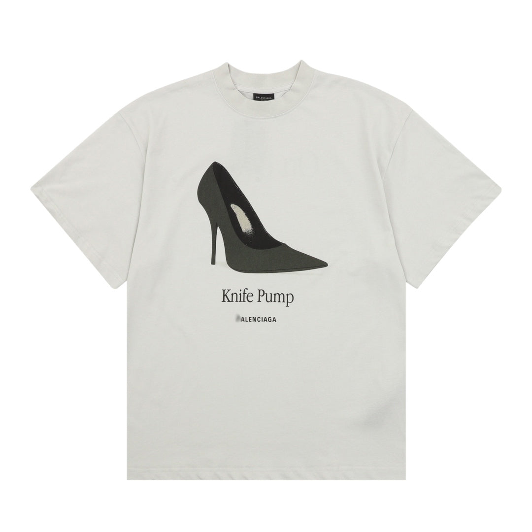 2025SS High Heels Printed T-shirt