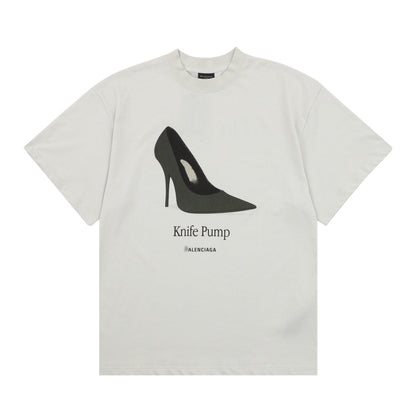 2025SS High Heels Printed T-shirt