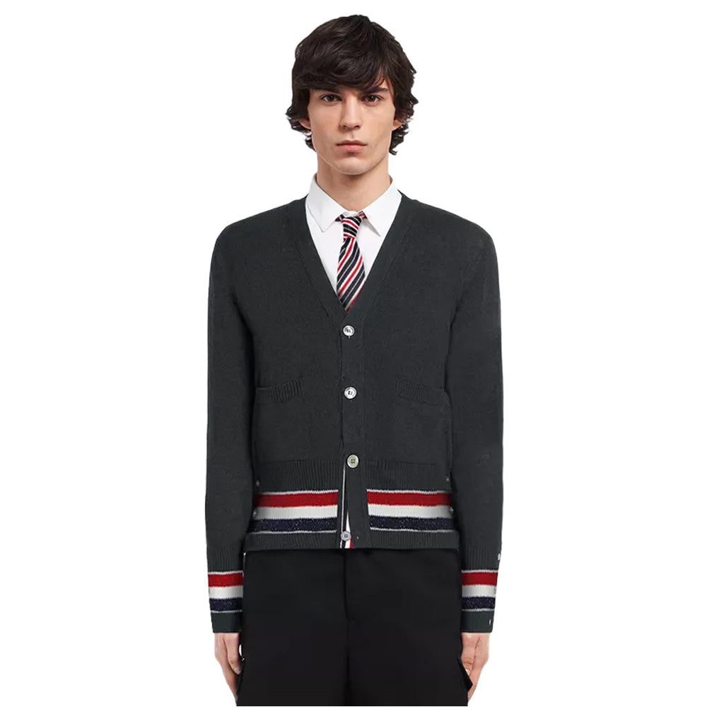 MR.TOM 4-Bar Thick knitted jacket