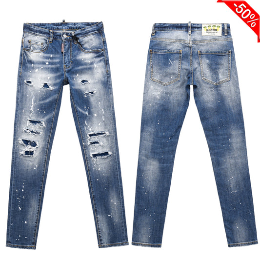 SOLA-DSQ2 New Man Hole Jeans