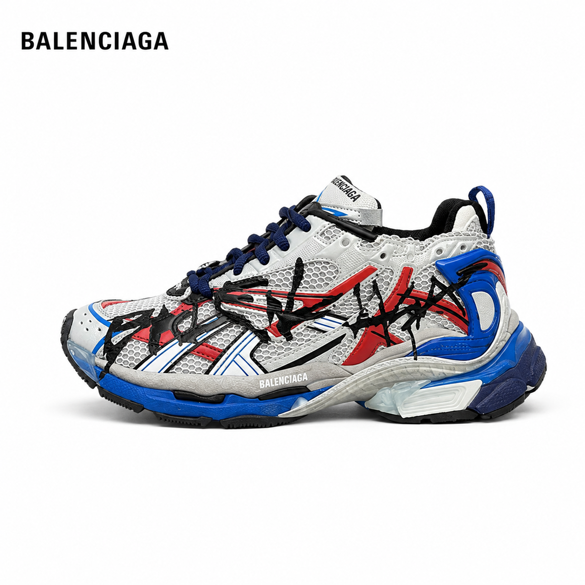Balenciaga X-Pander Sneakers #01 | Sculptural Cage Sole