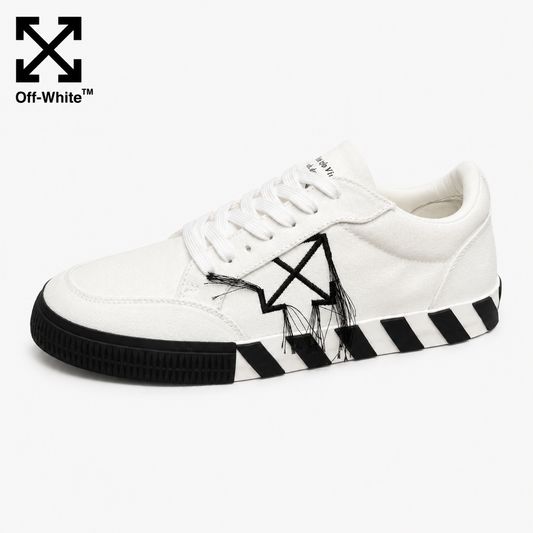 Off-White Canvas Sneakers#67