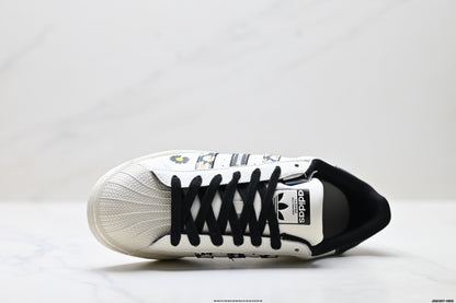Adidas Shell Toe DIY Custom Low-Top Sneakers