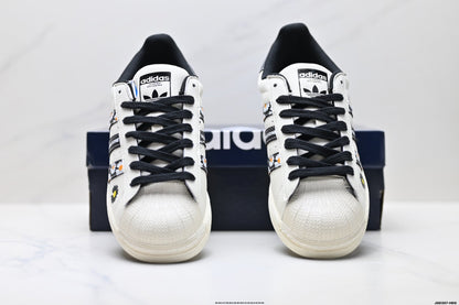 Adidas Shell Toe DIY Custom Low-Top Sneakers