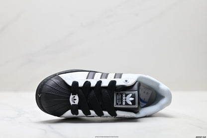 Adidas  Classic Black & White Superstar Sneakers