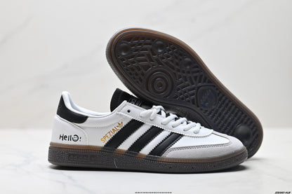 Adidas Originals Spezial White Black Gum Leather Sneakers