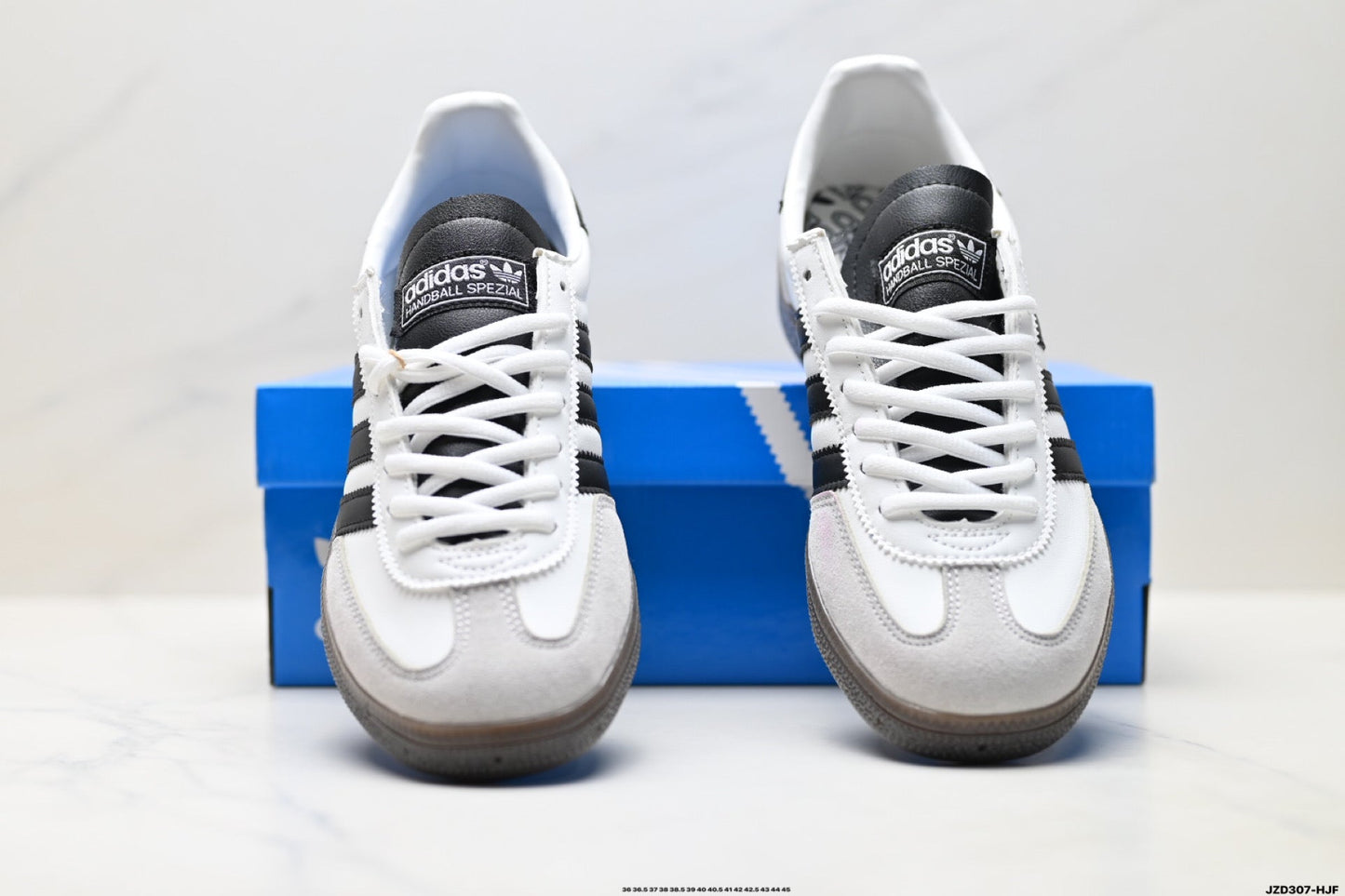 Adidas Originals Spezial White Black Gum Leather Sneakers