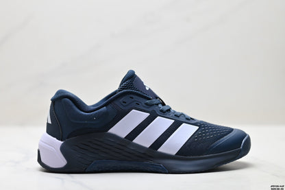 Adidas Navy Tennis Shoes for Men – Breathable Court Sneakers