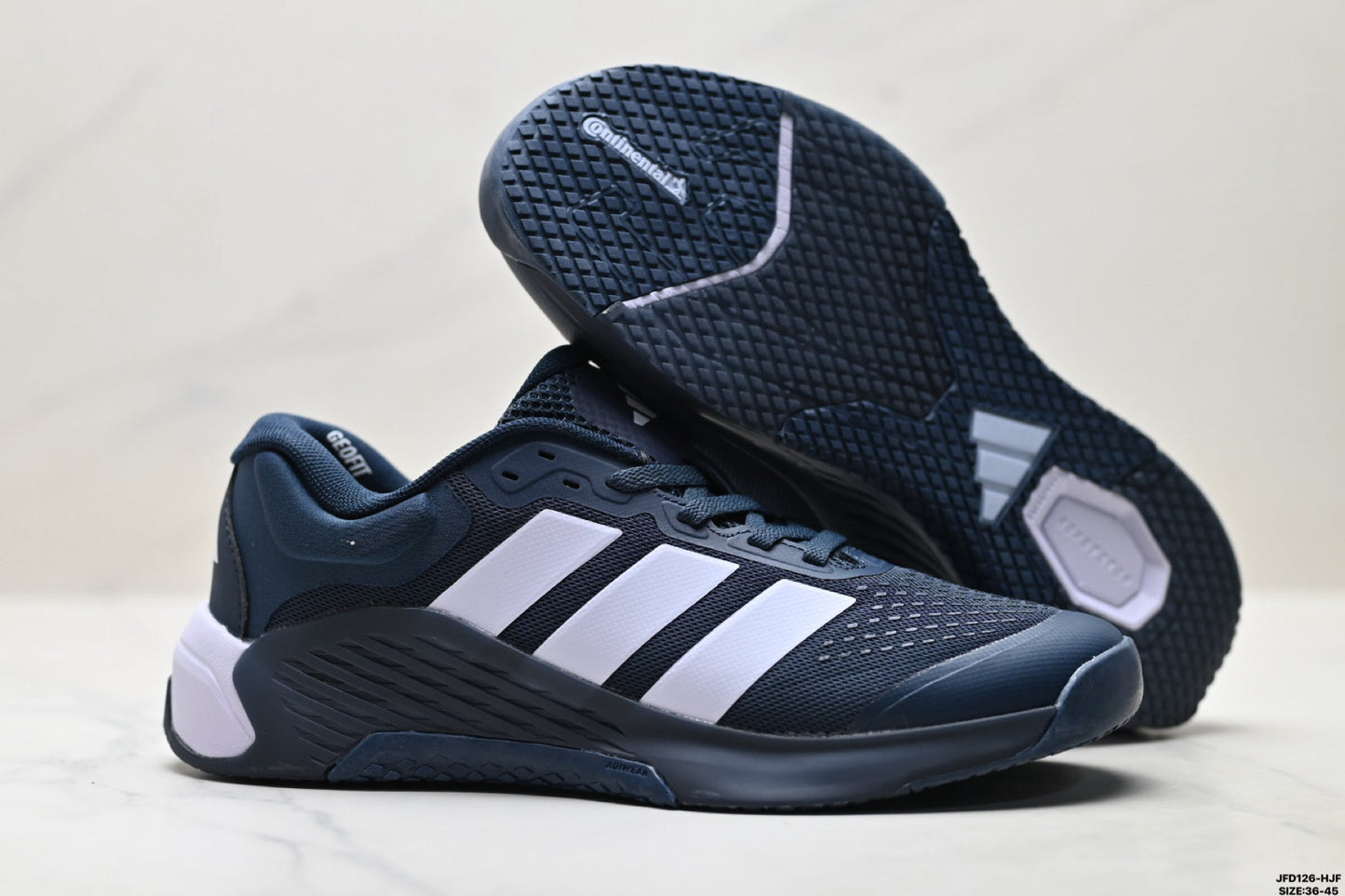 Adidas Navy Tennis Shoes for Men – Breathable Court Sneakers