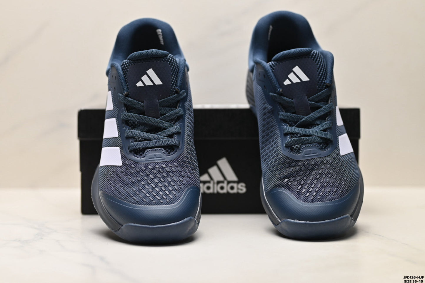 Adidas Navy Tennis Shoes for Men – Breathable Court Sneakers