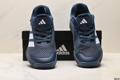 Adidas Navy Tennis Shoes for Men – Breathable Court Sneakers