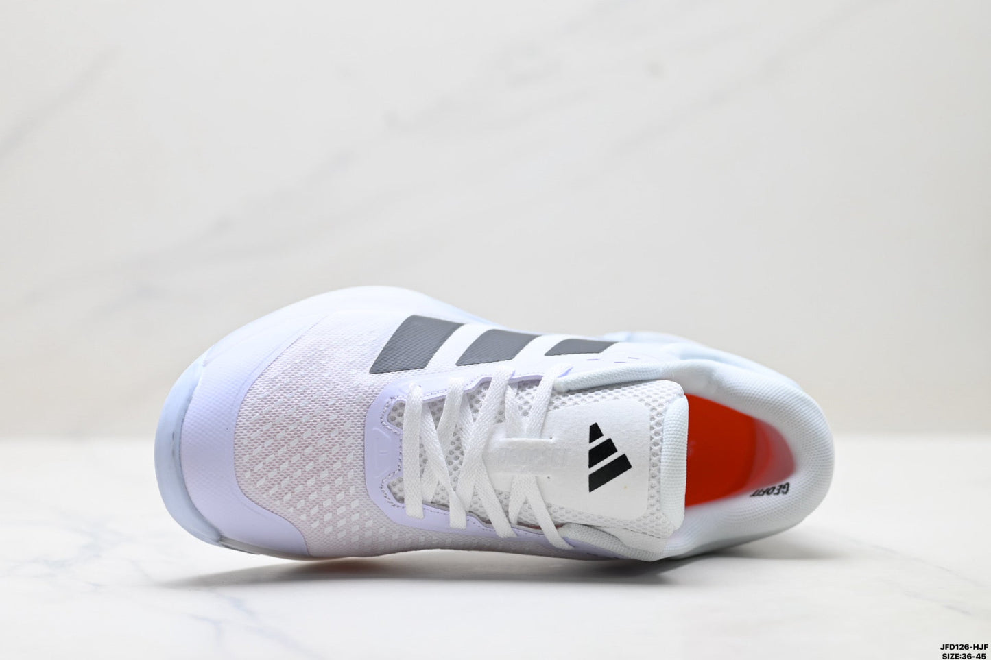 Adidas Lightweight White Athletic Training Shoes