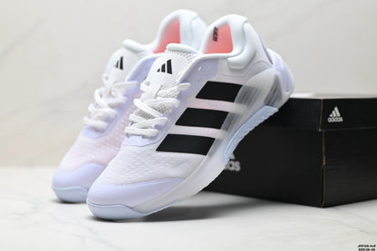 Adidas Lightweight White Athletic Training Shoes