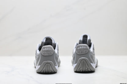 Adidas Men's Grey White Indoor Training Shoes