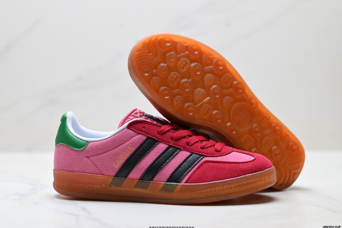 Adidas Originals Gazelle Pink Black Gum Sneakers