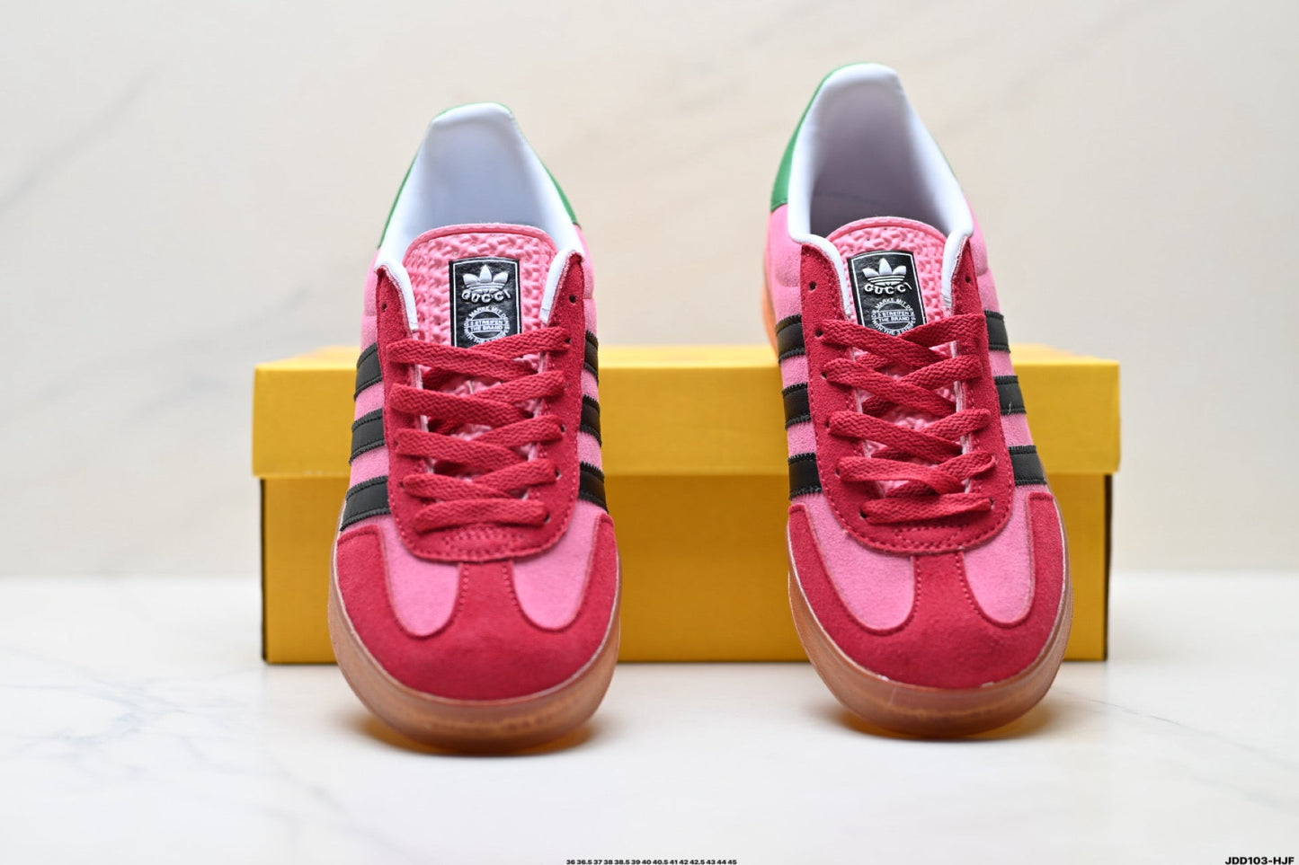 Adidas Originals Gazelle Pink Black Gum Sneakers