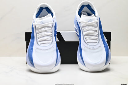 Adidas Performance Blue White Running Shoes