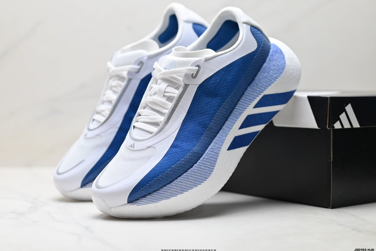 Adidas Performance Blue White Running Shoes