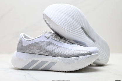Adidas Performance Silver White Running Shoes