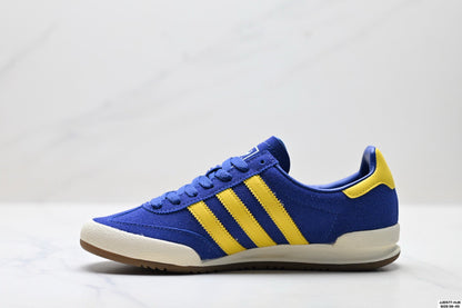 Adidas Jeans Classic Suede Sneakers – Blue Yellow Casual Lifestyle Shoes