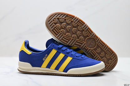 Adidas Jeans Classic Suede Sneakers – Blue Yellow Casual Lifestyle Shoes