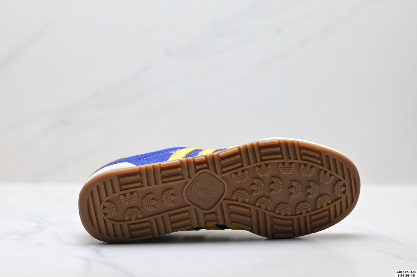 Adidas Jeans Classic Suede Sneakers – Blue Yellow Casual Lifestyle Shoes