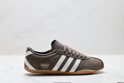 Adidas Tokyo Brown Suede Sneakers – Classic Retro Lifestyle Shoes