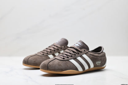 Adidas Tokyo Brown Suede Sneakers – Classic Retro Lifestyle Shoes