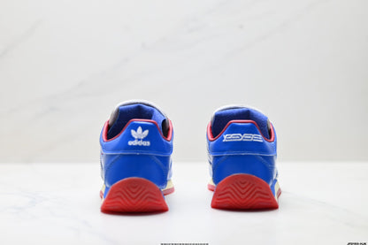 Adidas Porsche Design Blue Silver Racing Sneakers – Retro Motorsport Shoes