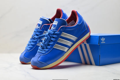 Adidas Porsche Design Blue Silver Racing Sneakers – Retro Motorsport Shoes