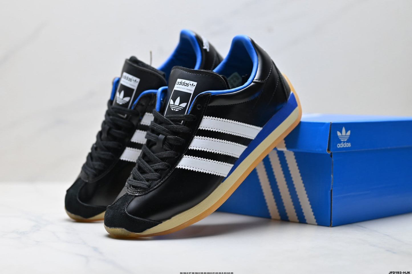 Adidas Porsche Design Black Blue Motorsport Leather Sneakers