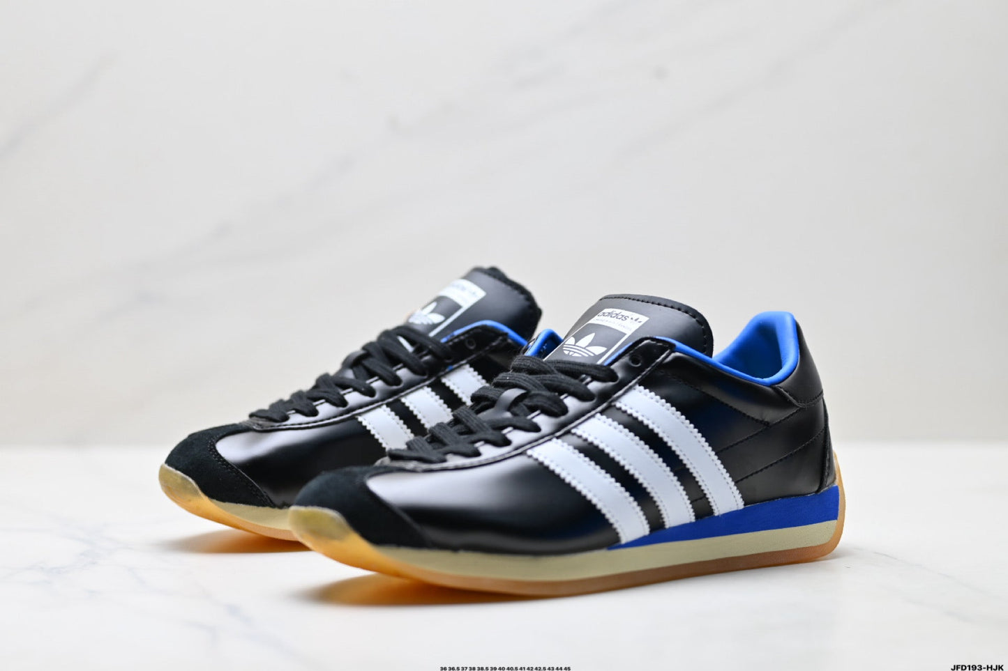Adidas Porsche Design Black Blue Motorsport Leather Sneakers
