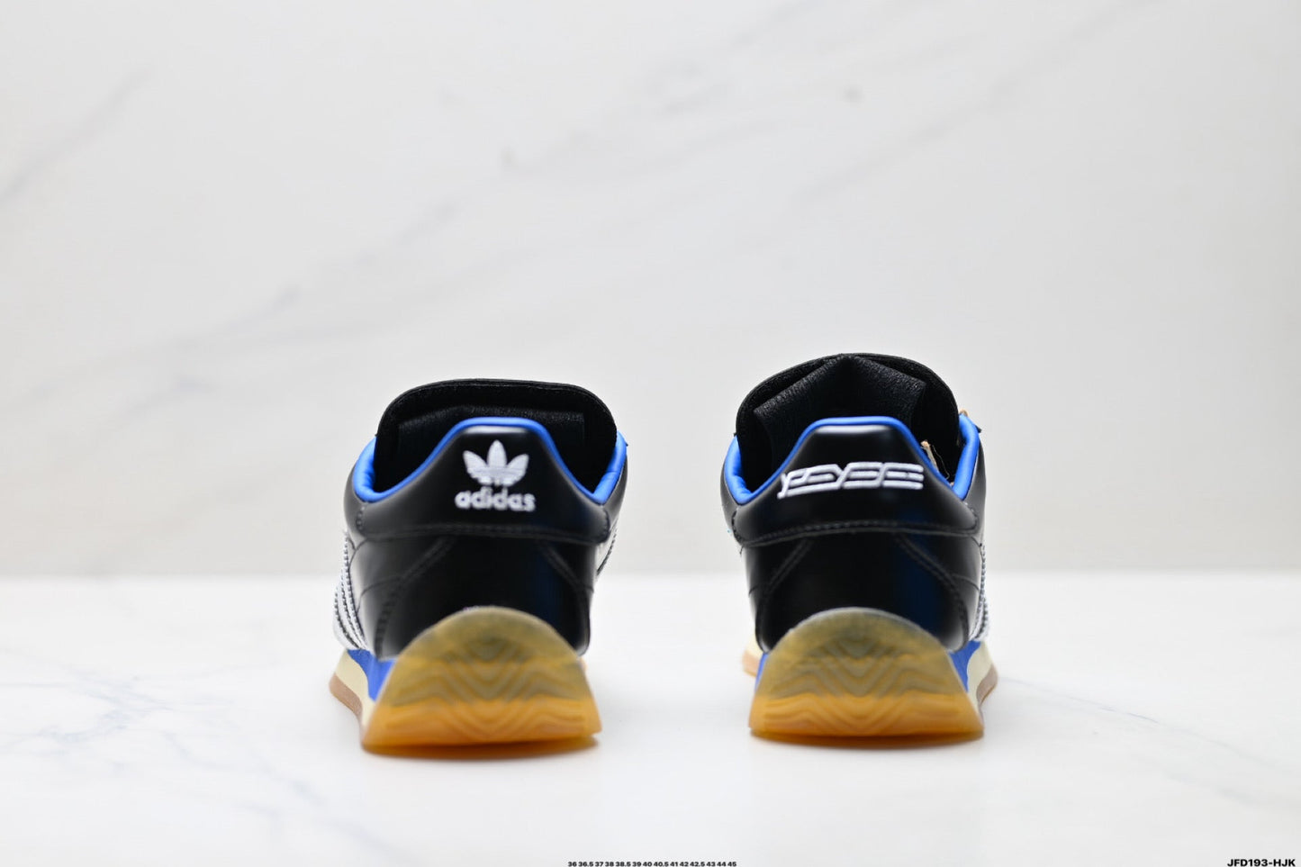 Adidas Porsche Design Black Blue Motorsport Leather Sneakers