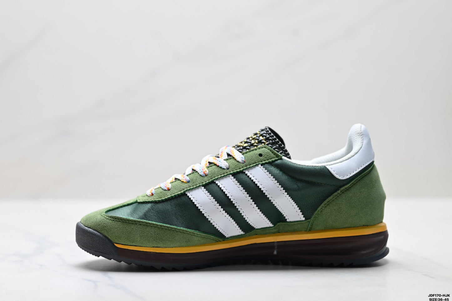 Adidas SL 72 Green Retro Sneakers