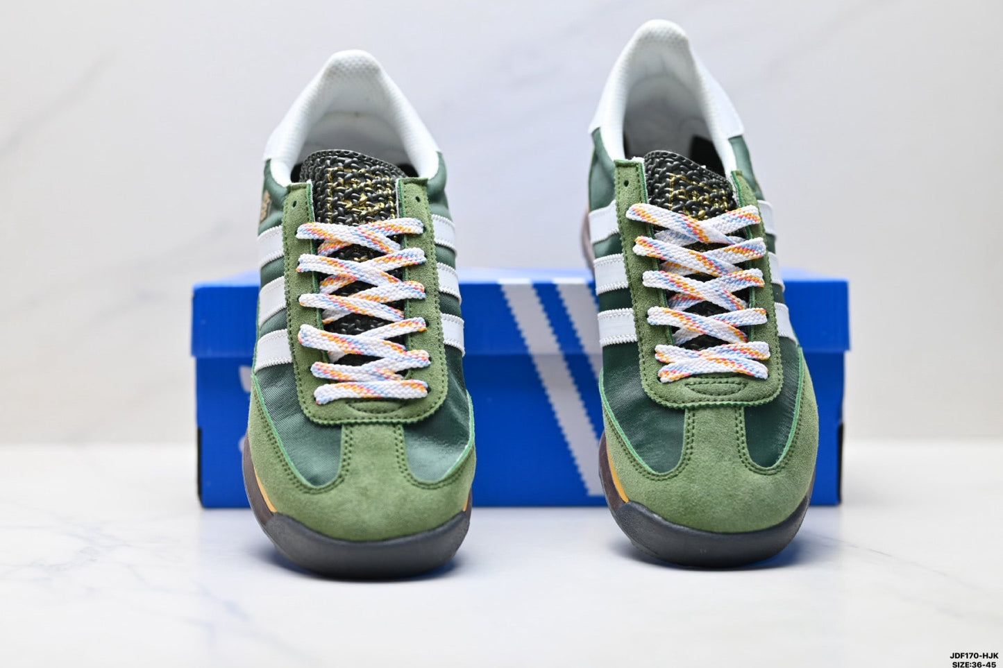 Adidas SL 72 Green Retro Sneakers